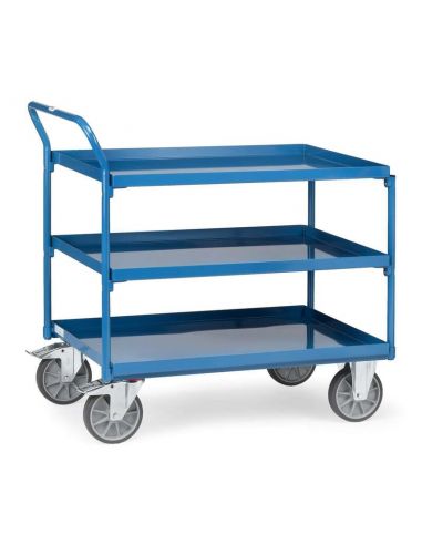 Fetra Chariot magazine 400 kg surface de chargement LXL 850 x 500 mm 