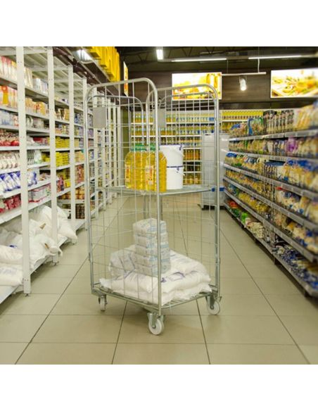 Roll conteneur à 3 côtés, charges 600 kg, hauteur 1800 mm Roll conteneur à 3 côtés, charges 600 kg, hauteur 1800 mm