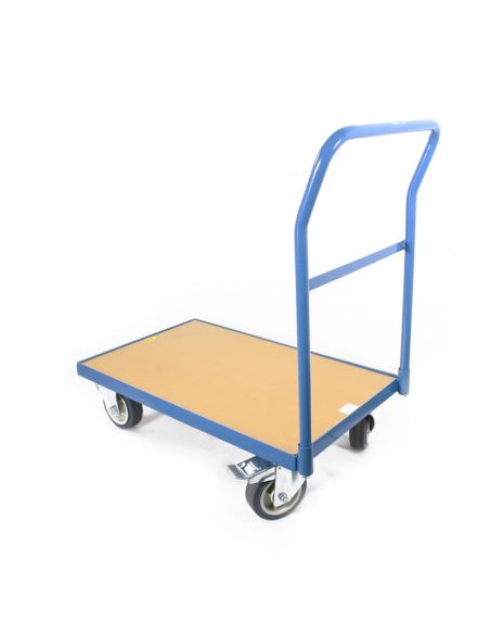 Chariot plateforme Millman, charge 300 kg, plateau 800x500 mm Chariot plateforme Millman, charge 300 kg, plateau 800x500 mm
