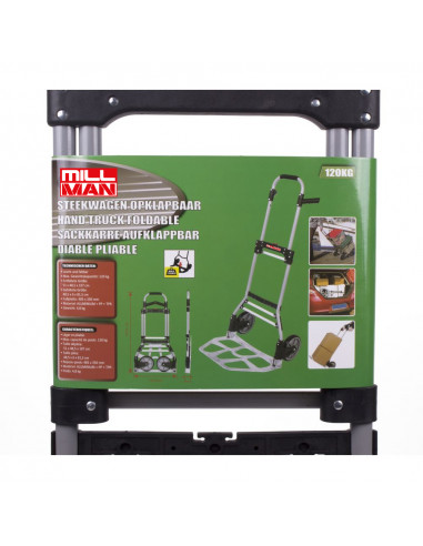 Diable de manutention compact en aluminium Diable de manutention compact en aluminium