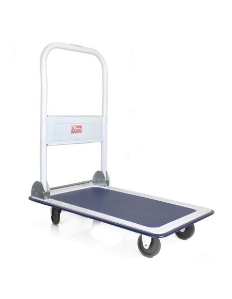 Chariot plateforme pliant Millman, charge 150 kg, plateau 720x470 mm