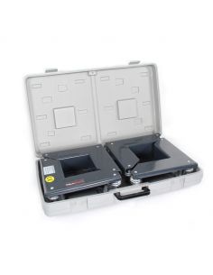 Coins roulants en gris 600 kg avec mallette, Millman