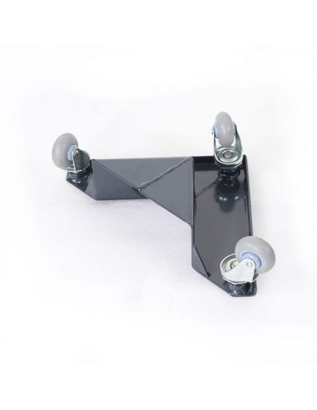 Coins roulants en gris 600 kg avec mallette, Millman